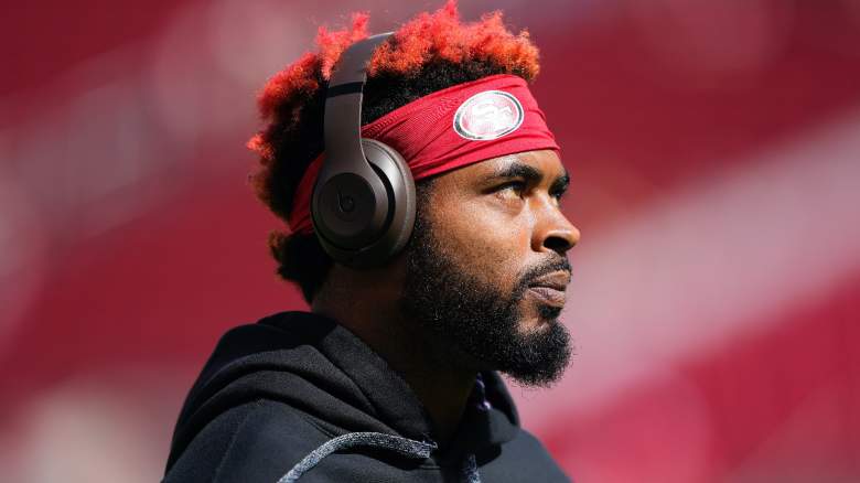 Jauan Jennings with the San Francisco 49ers