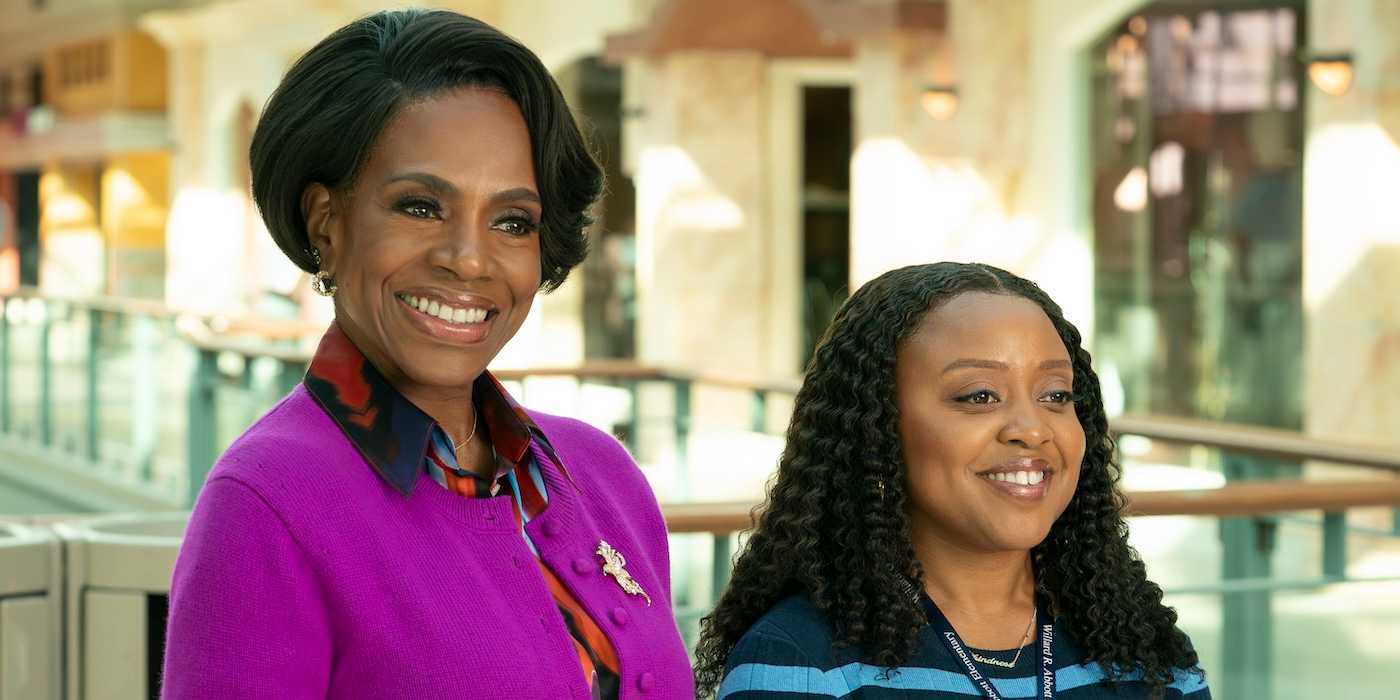 Sheryl Lee Ralph as Barbara Howard and Quinta Brunson as Janine Teagues in Abbott Elementary