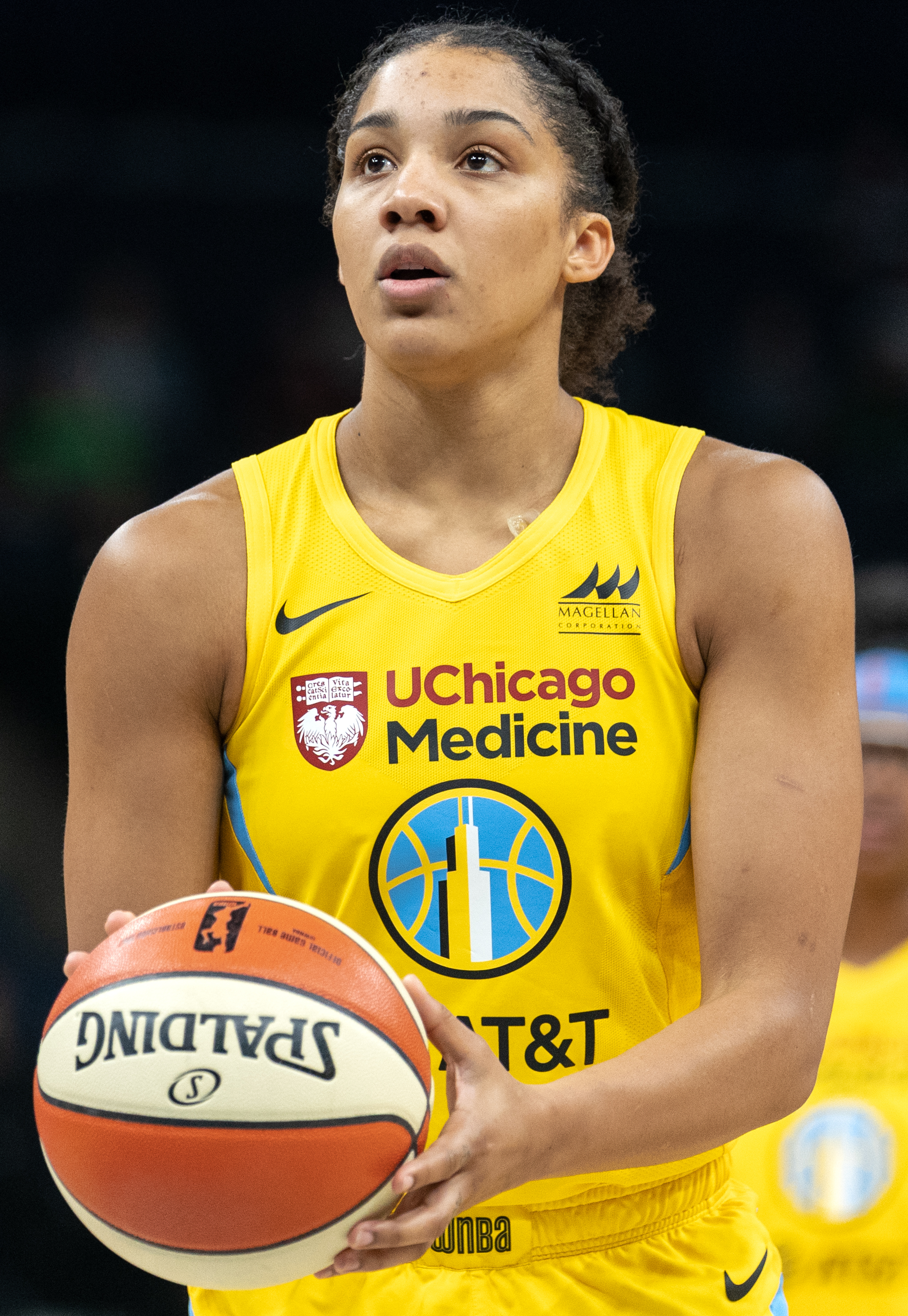 Veronica Burton during a WNBA game (file photo)