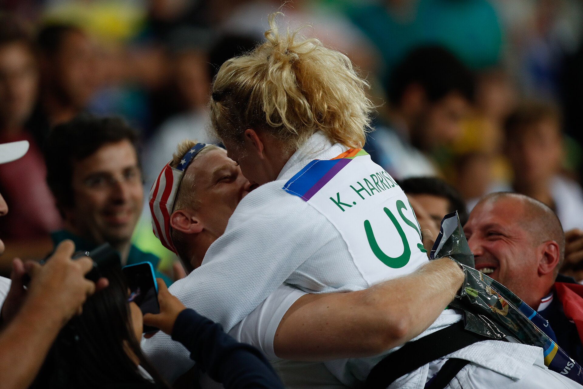 Kayla Harrison, who defends her bantamweight title in the UFC 334 co-main event (file photo)