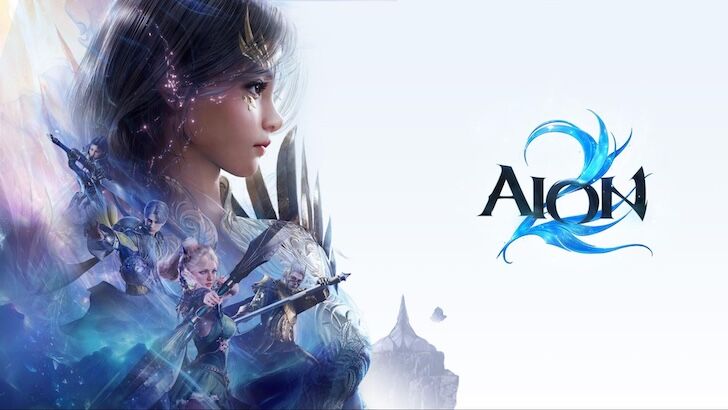 Alternate official AION 2 key art from NCSOFT showing the game's heroine character.
