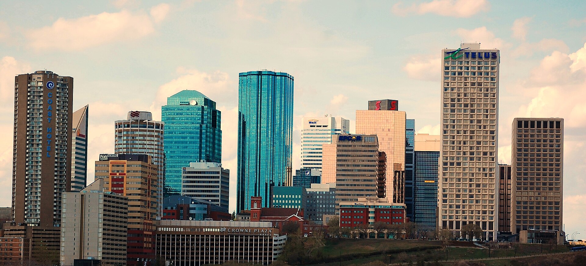 Downtown Edmonton skyline