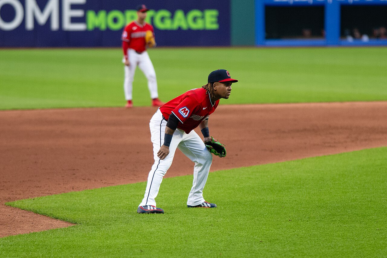 Jose Ramirez of the Cleveland Guardians