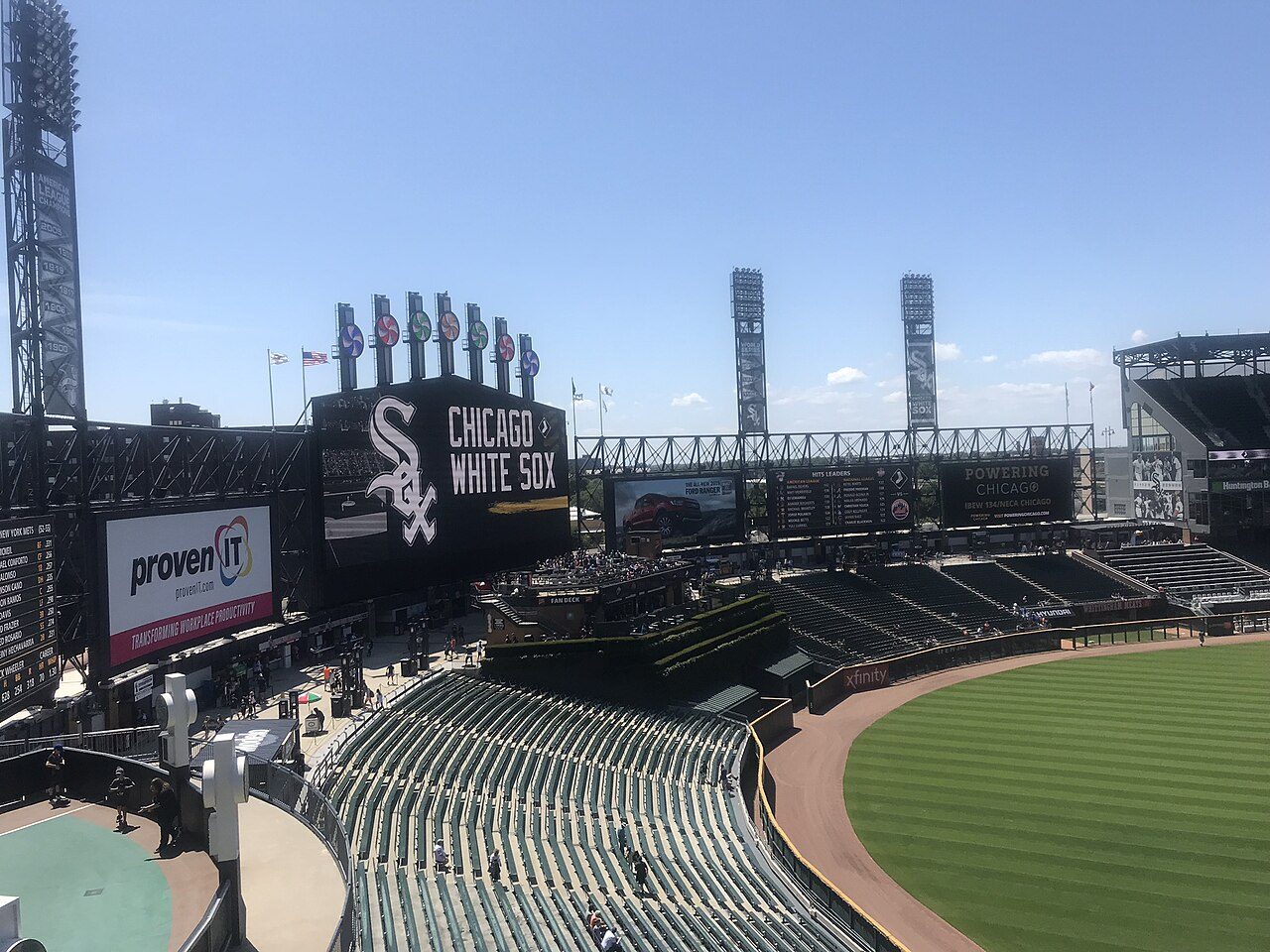 Rate Field, home of the Chicago White Sox