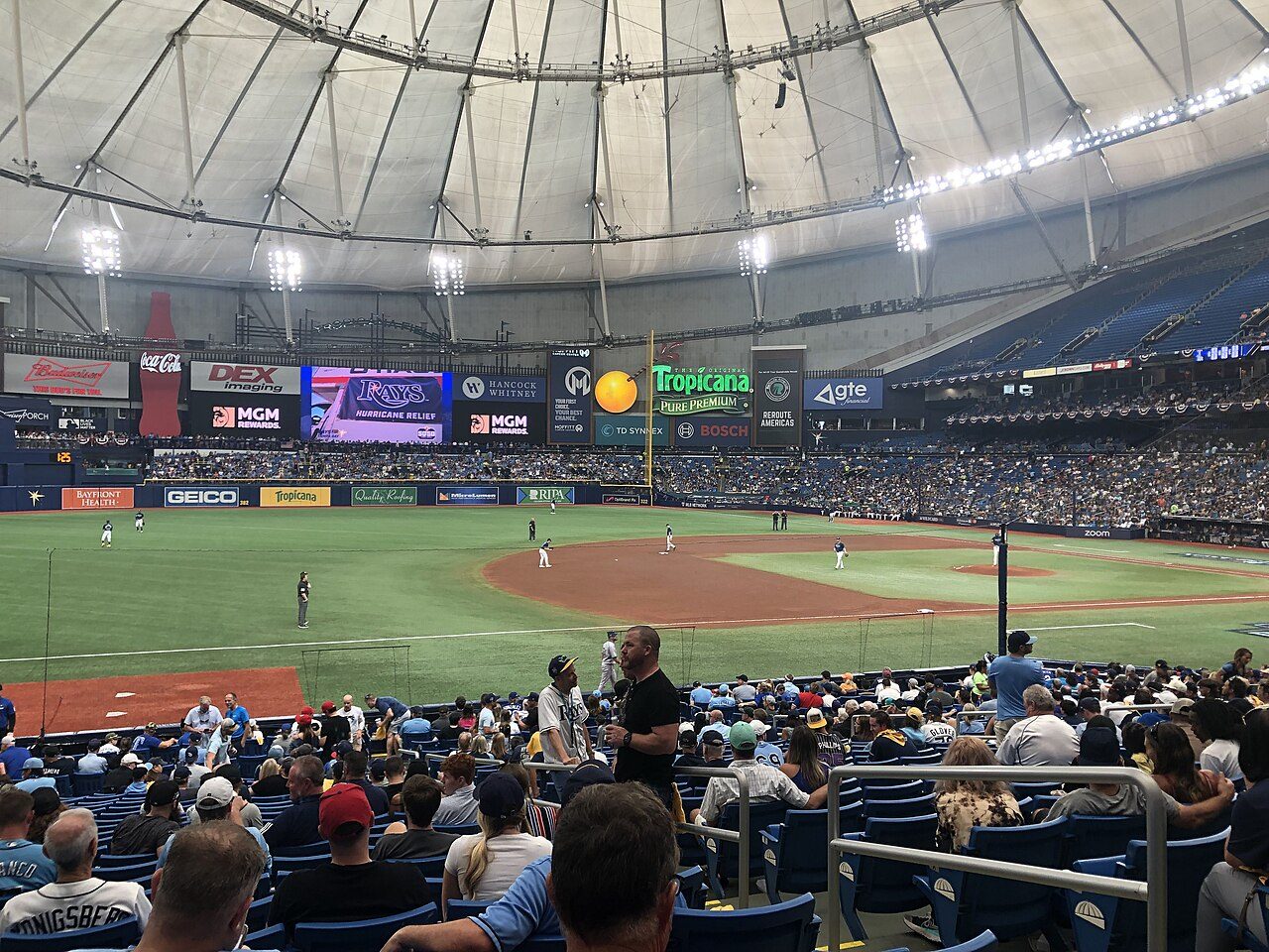 Tropicana Field in St. Petersburg
