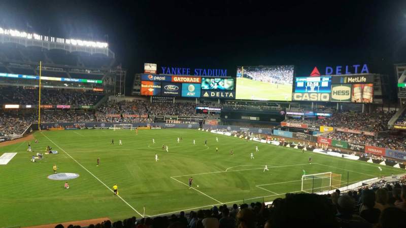 The interior of Yankee Stadium