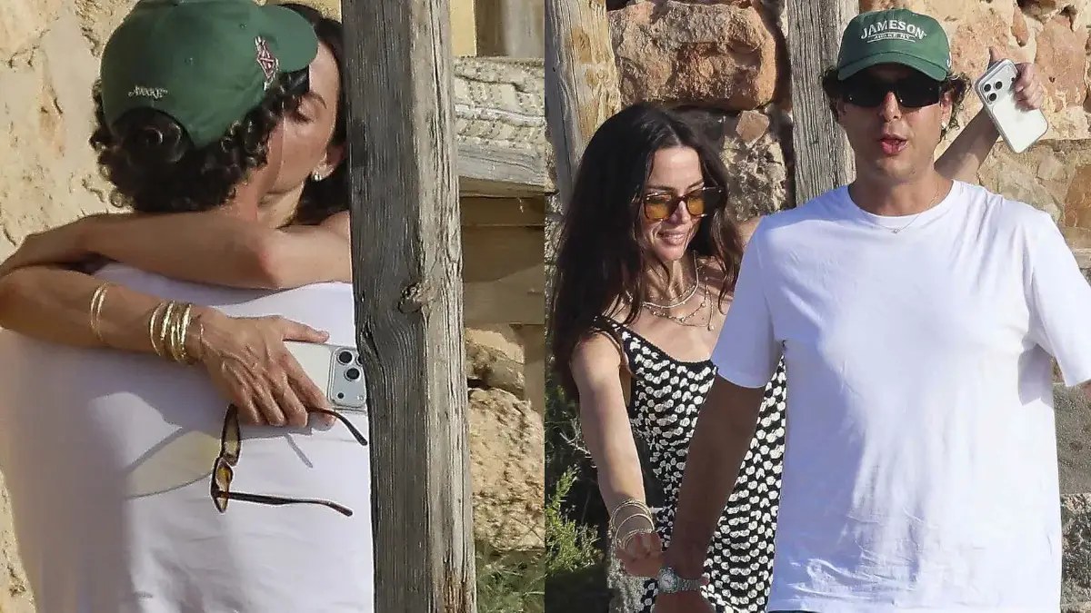 Ana de Armas and Beto Montenegro together in Formentera earlier this summer