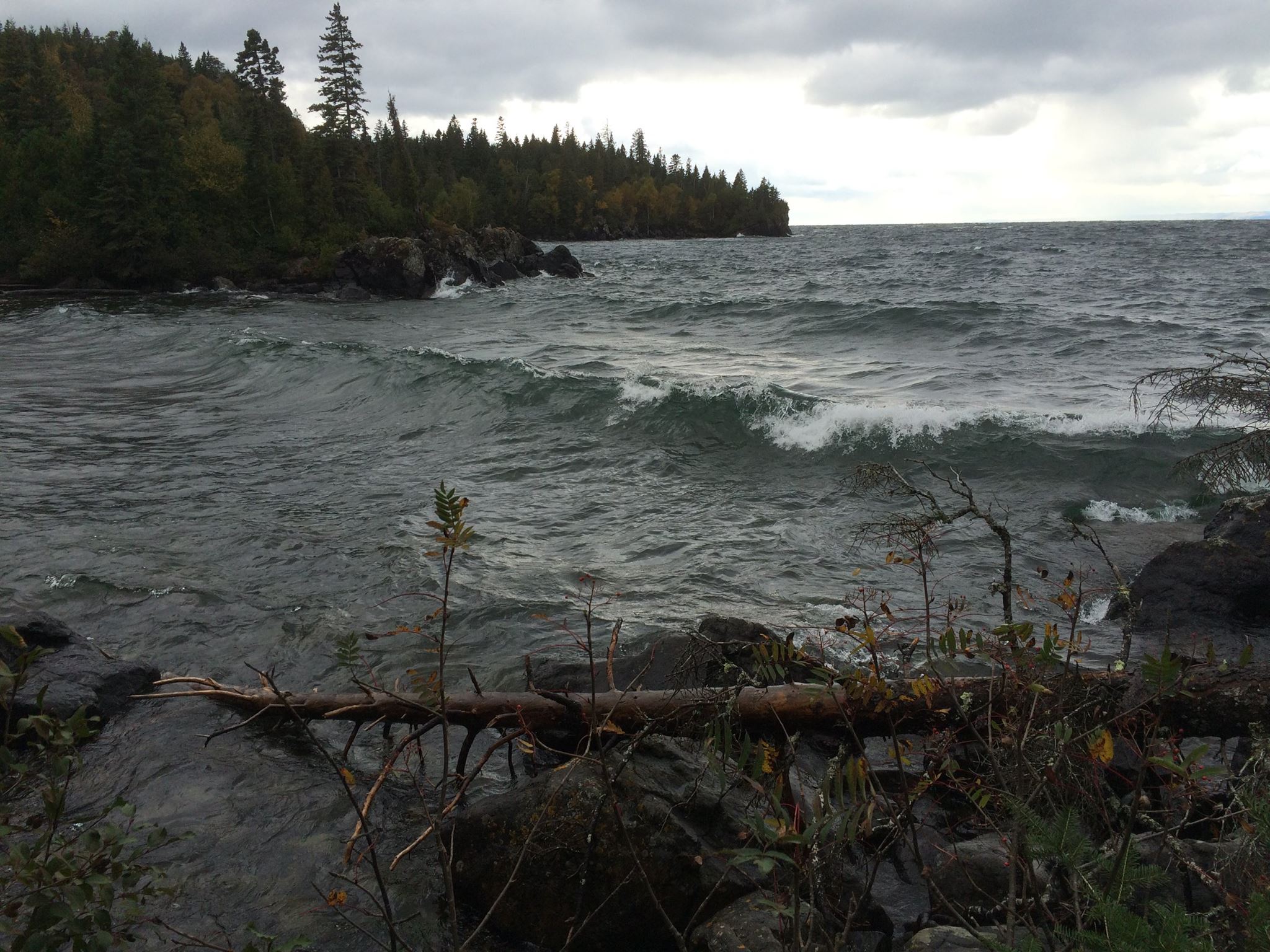 Lake Superior shoreline at Isle Royale National Park