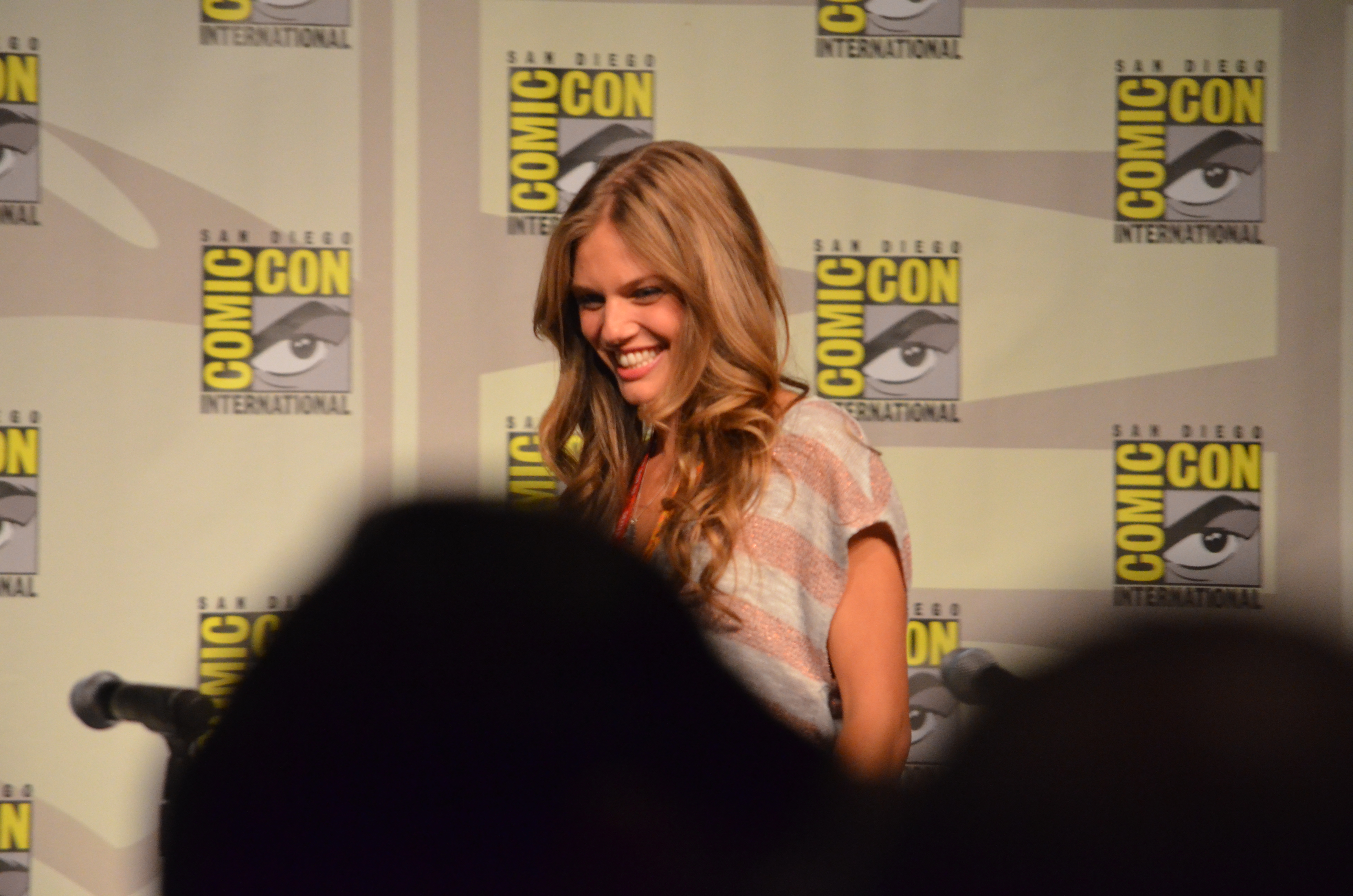 Tracy Spiridakos at an event