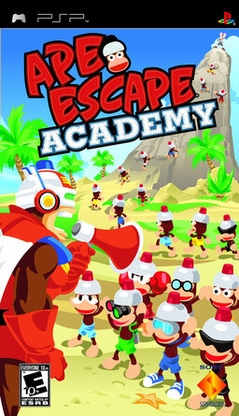 Ape Escape Academy official cover art