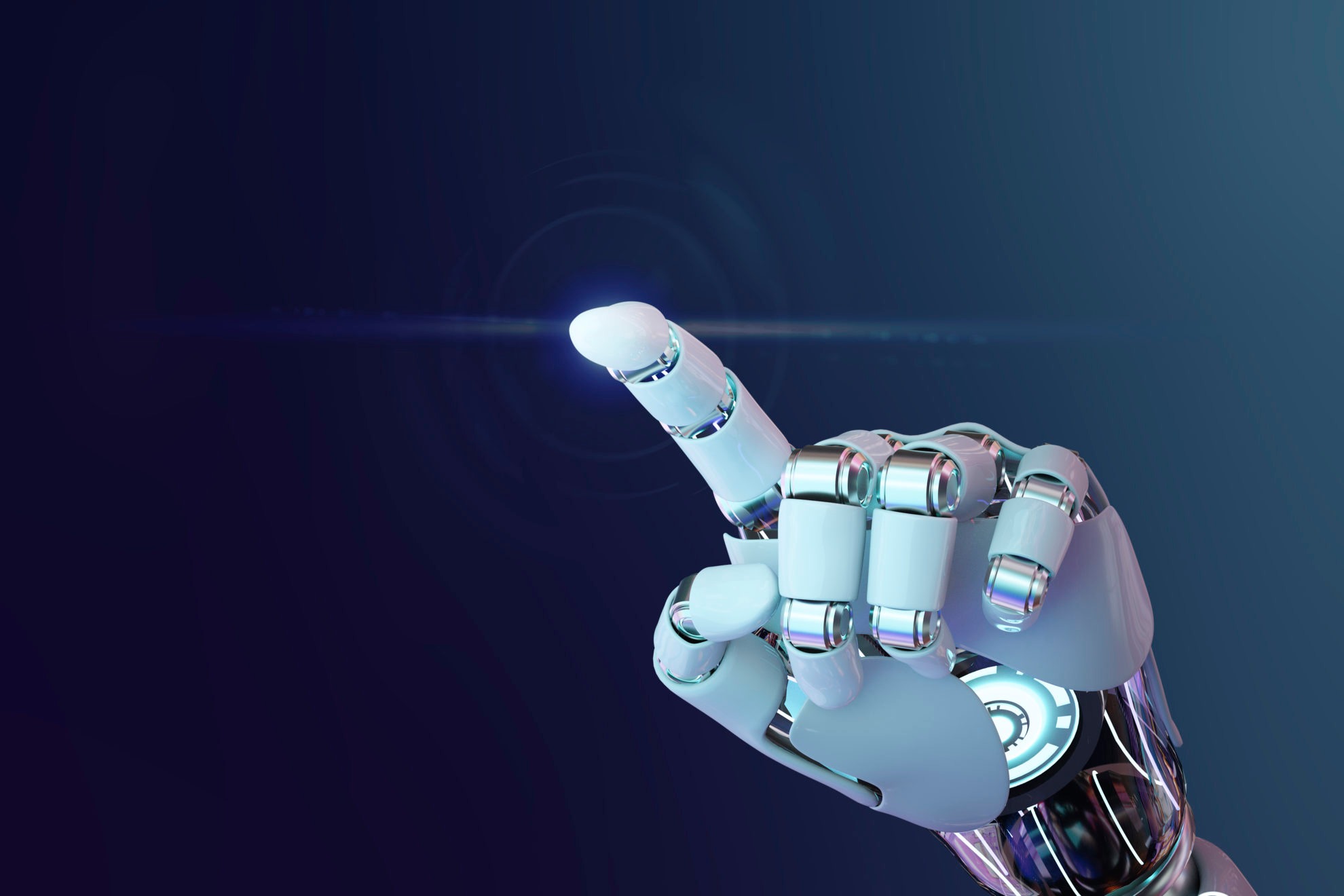 A robot hand reaching toward light — AI agents are becoming more autonomous, and Apple says the Mac's most powerful permission must get harder to grant.