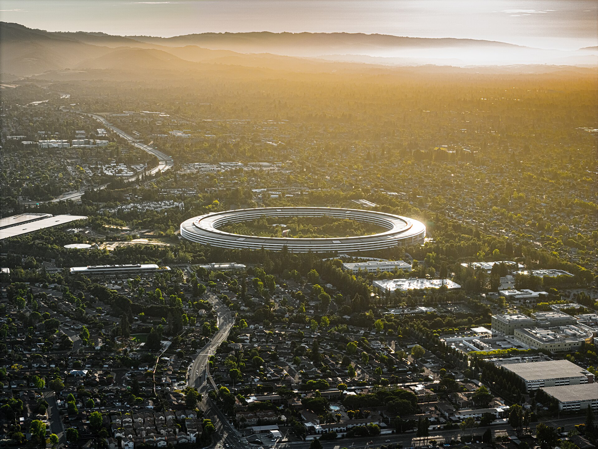 Apple Park in Cupertino, California
