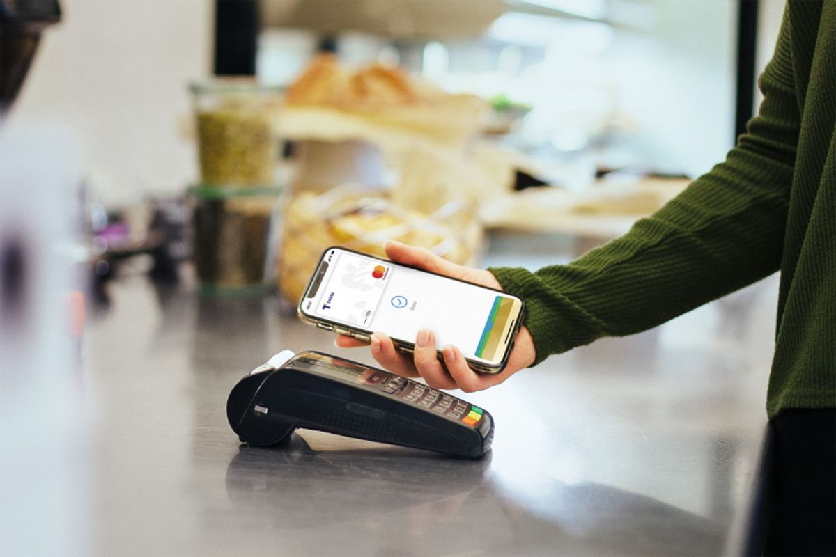 Apple Pay on iPhone for contactless payment