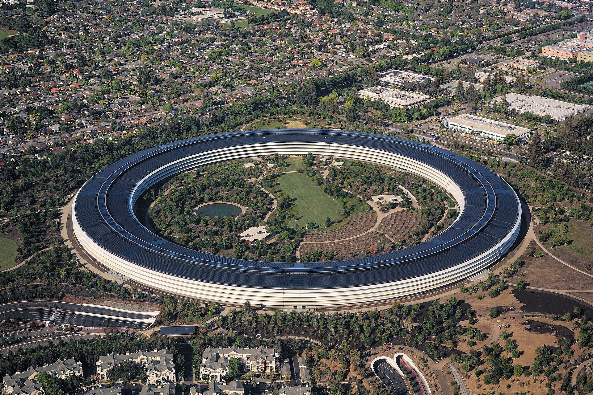 Apple Park in Cupertino, California (file photo)