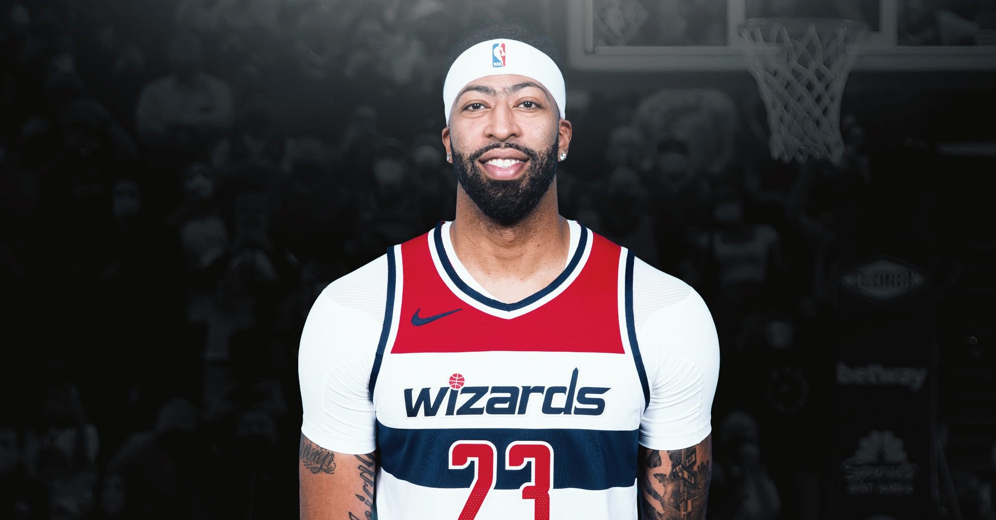Anthony Davis in a Washington Wizards uniform