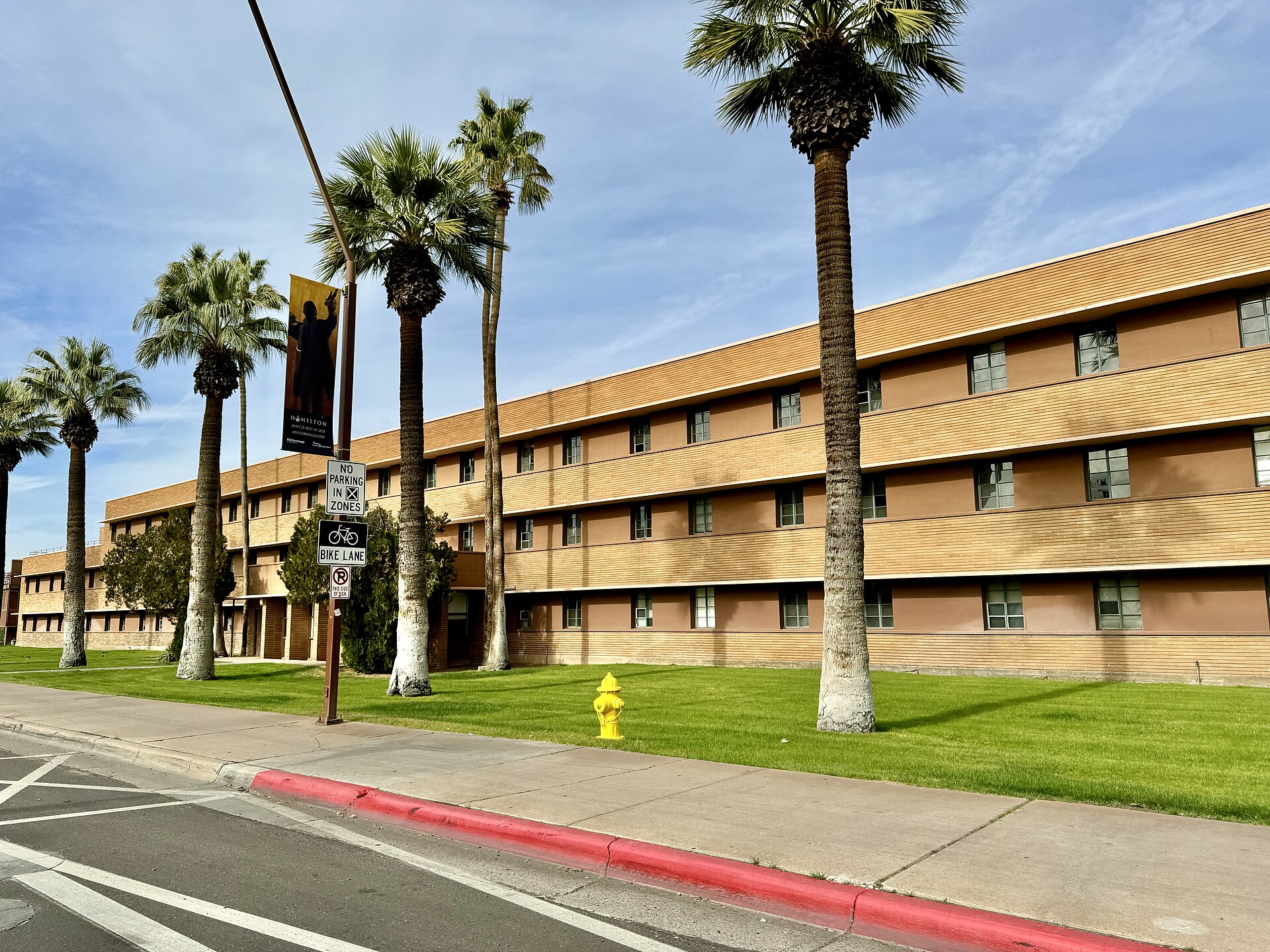 Arizona State University campus in bright daylight