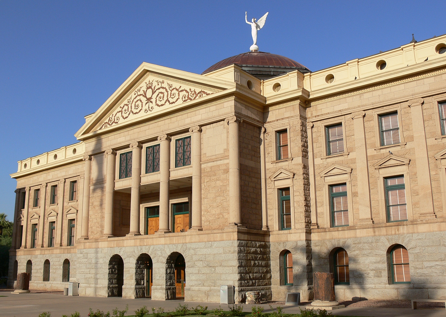 The Arizona State Capitol building.