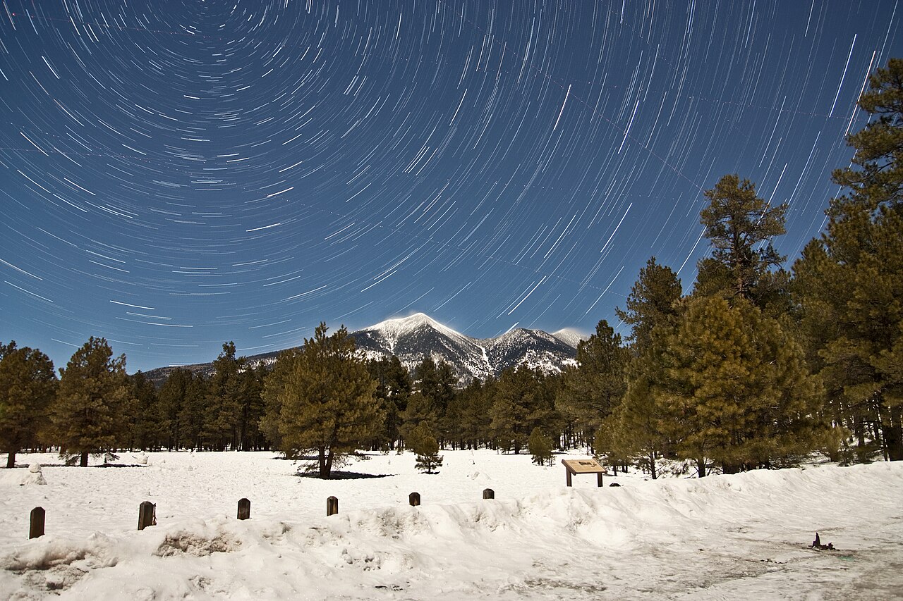Humphreys Peak, the highest summit of the San Francisco Peaks above Arizona Snowbowl (file photo)