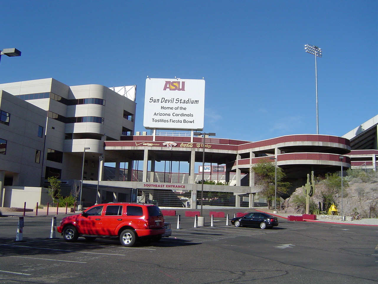 Sun Devil Stadium, home of the Arizona State Sun Devils