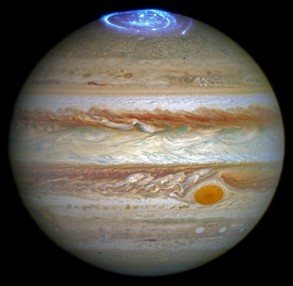Jupiter’s auroras captured in ultraviolet light