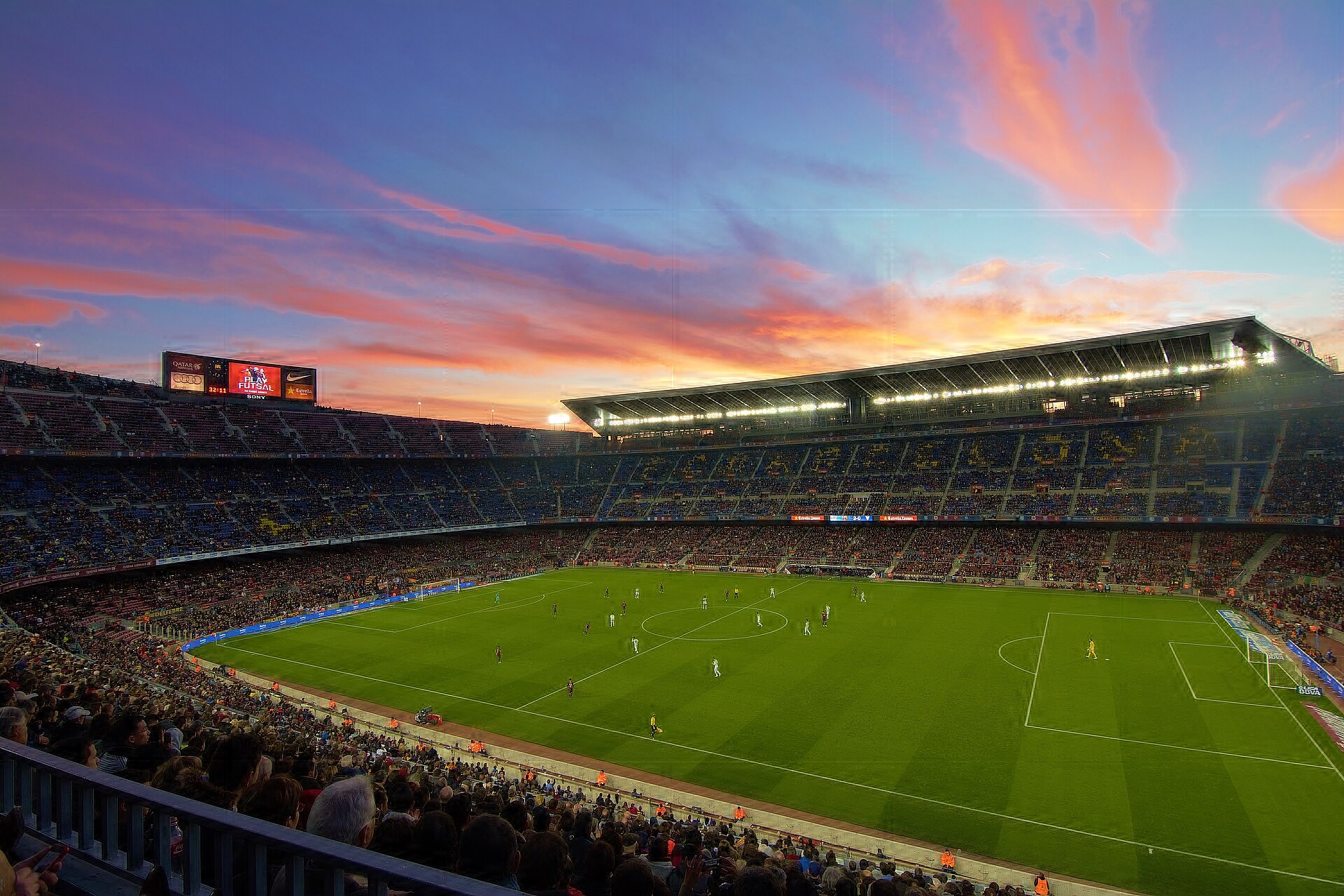 Camp Nou, home of FC Barcelona (file photo)