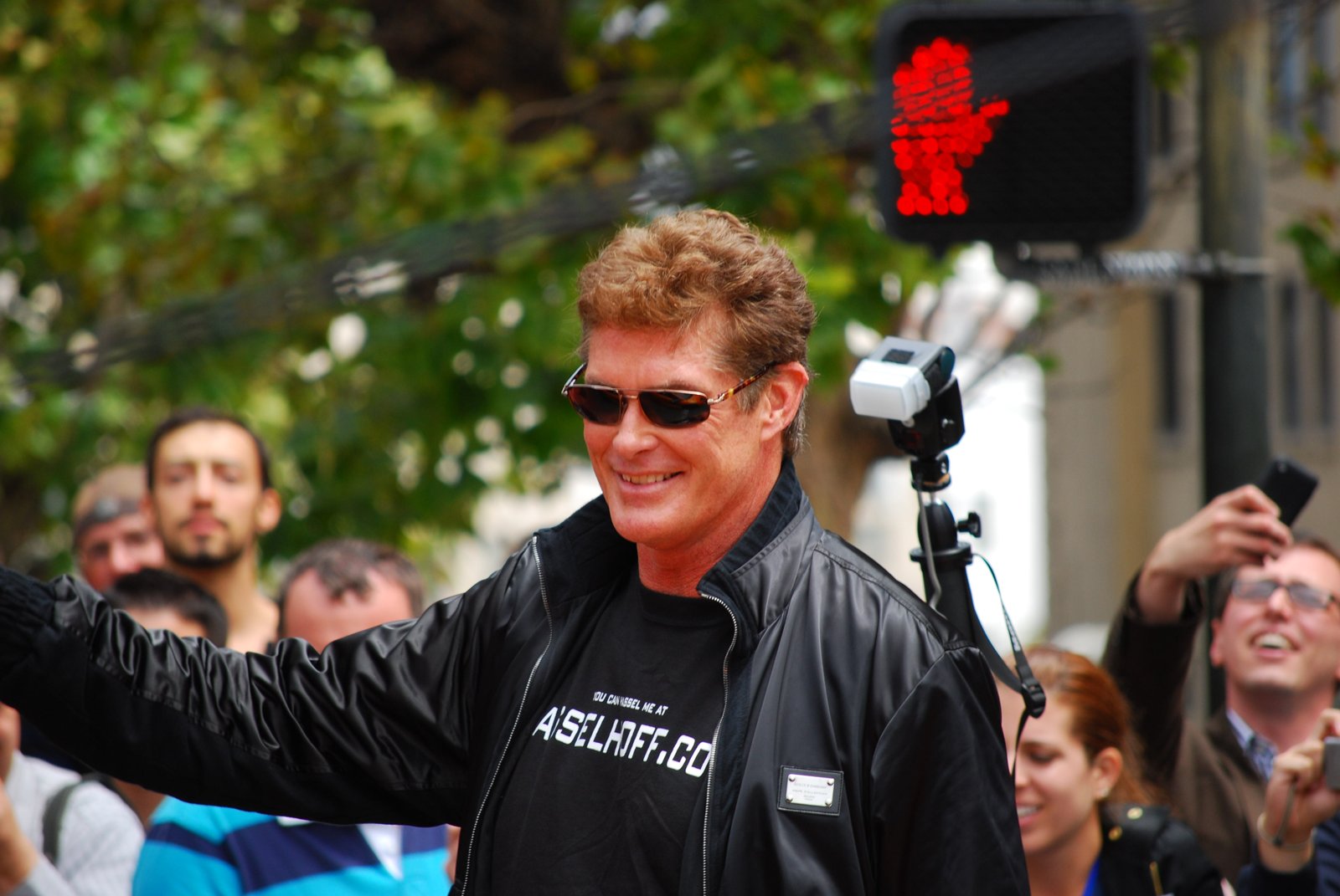 David Hasselhoff, the original Mitch Buchannon (file photo)
