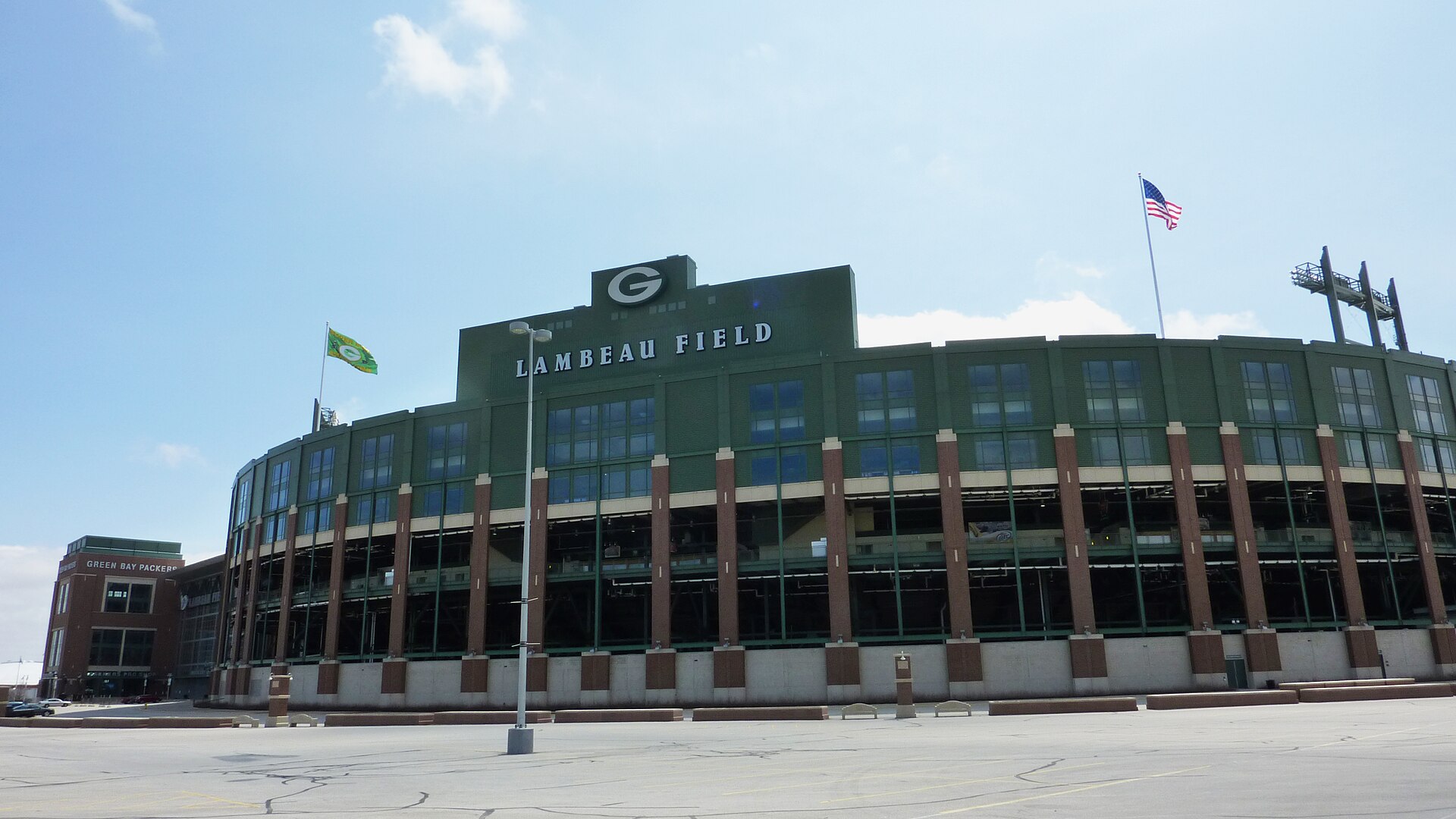 Lambeau Field in Green Bay, site of today's Bears-Packers Week 5 matchup