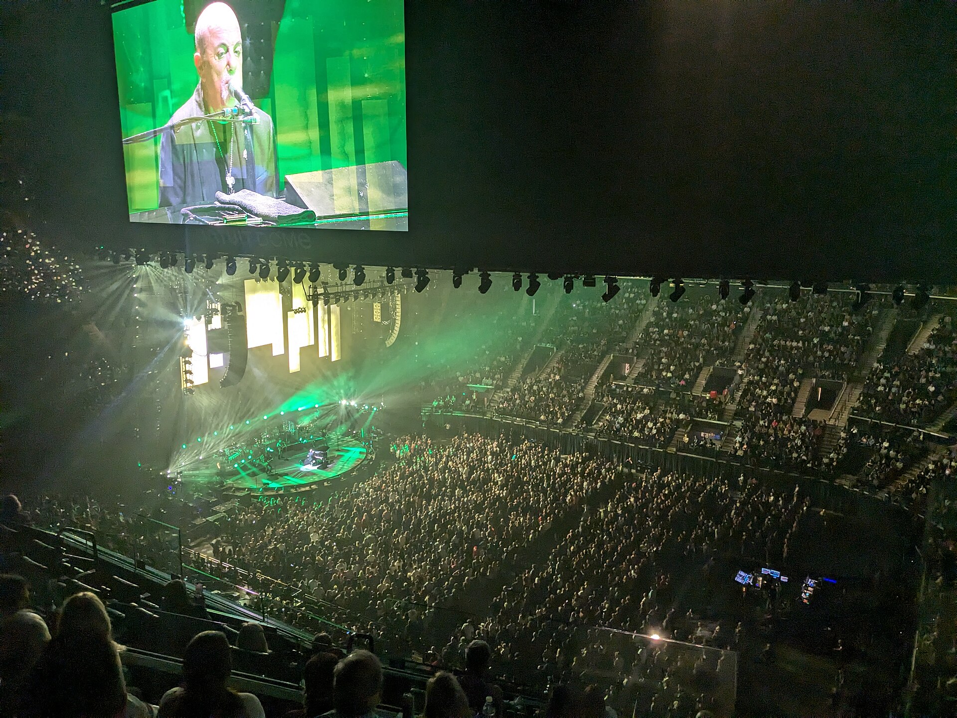 Billy Joel performing in concert (file photo)
