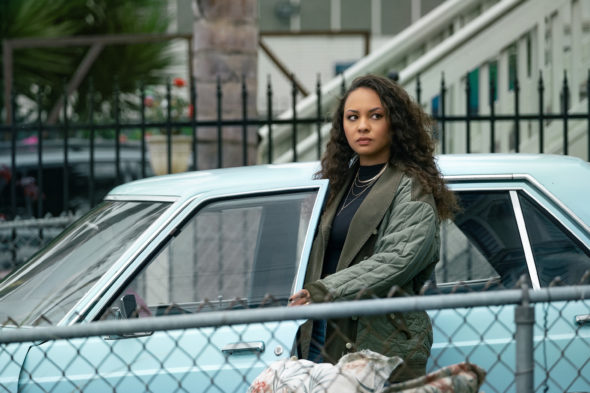 A scene from Blindspotting, the Starz series set in Oakland