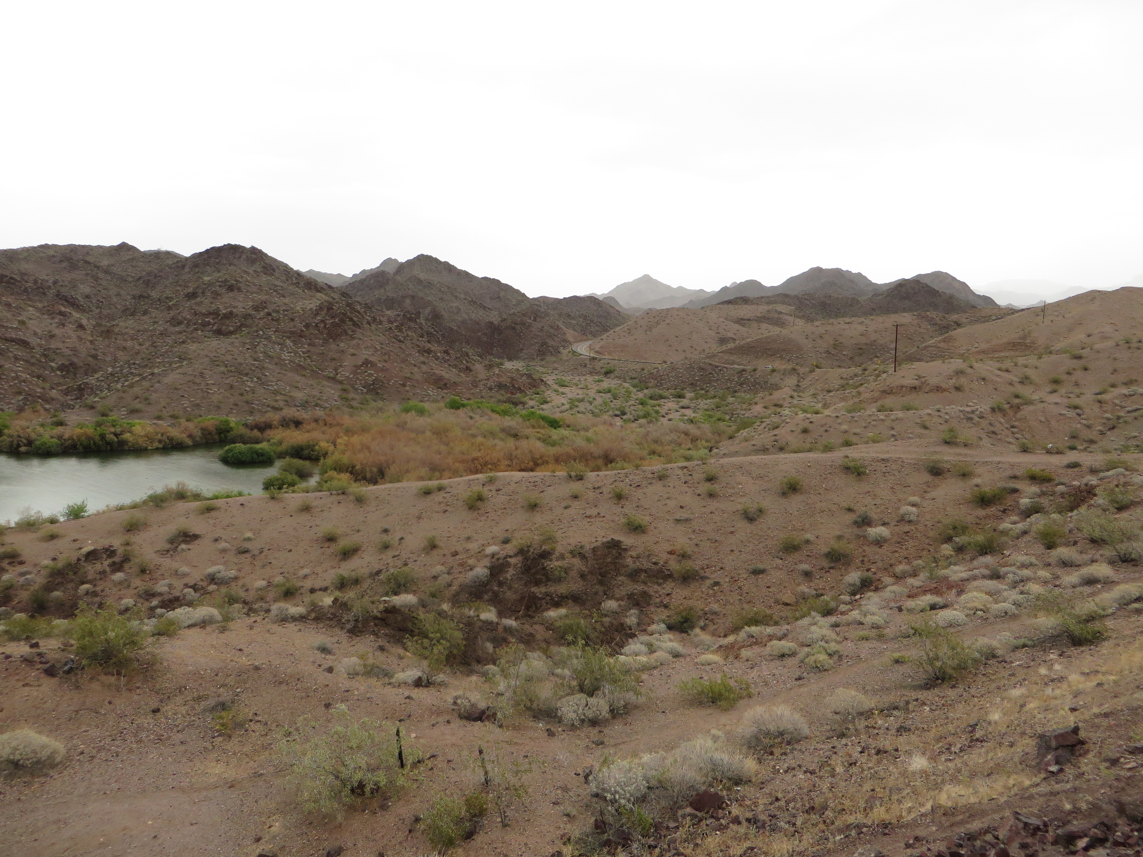 Lake Mead and the Colorado River near Boulder City, Nevada (file photo)