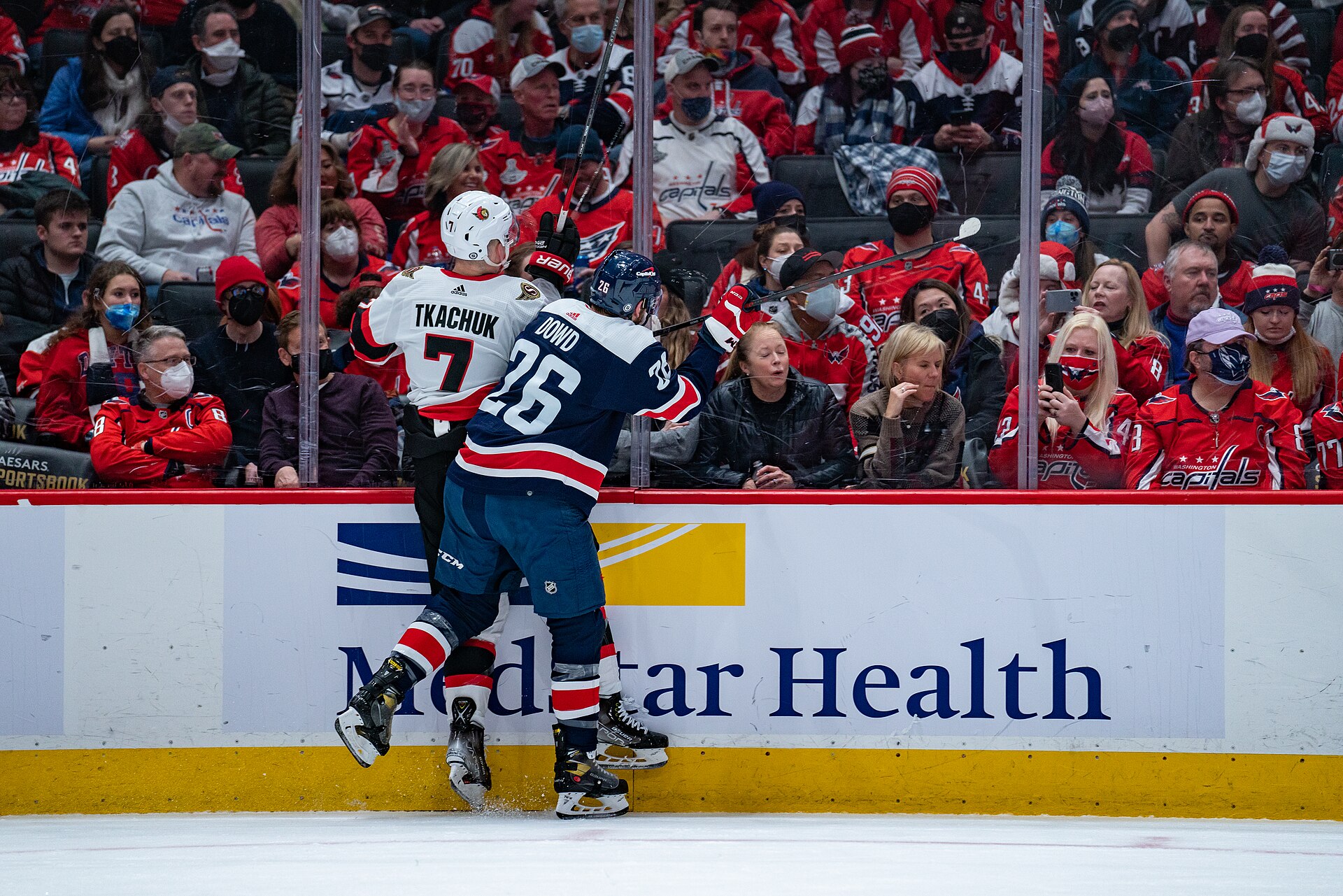 Brady Tkachuk in action (file photo)