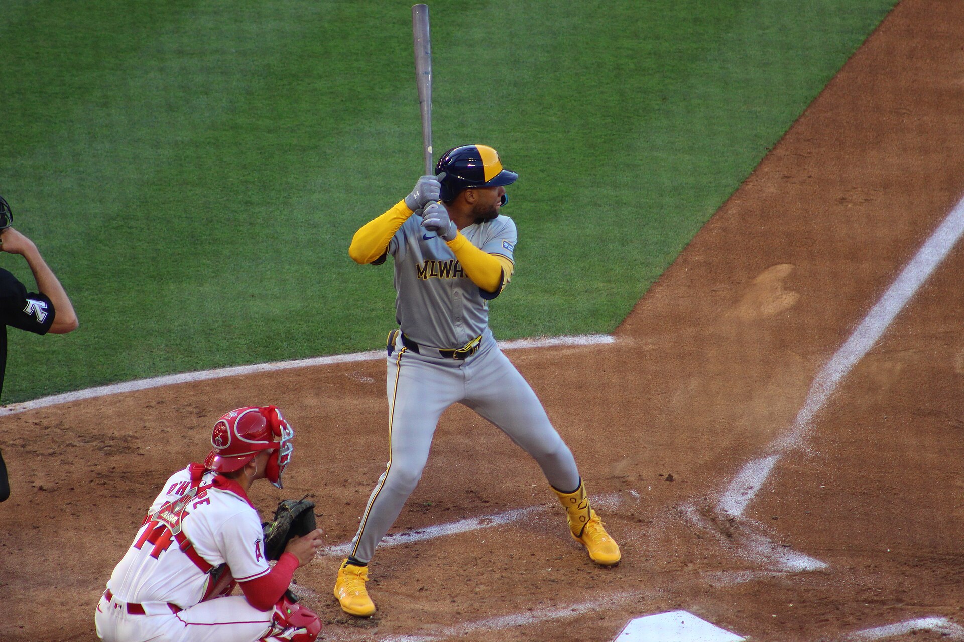 Jackson Chourio of the Milwaukee Brewers