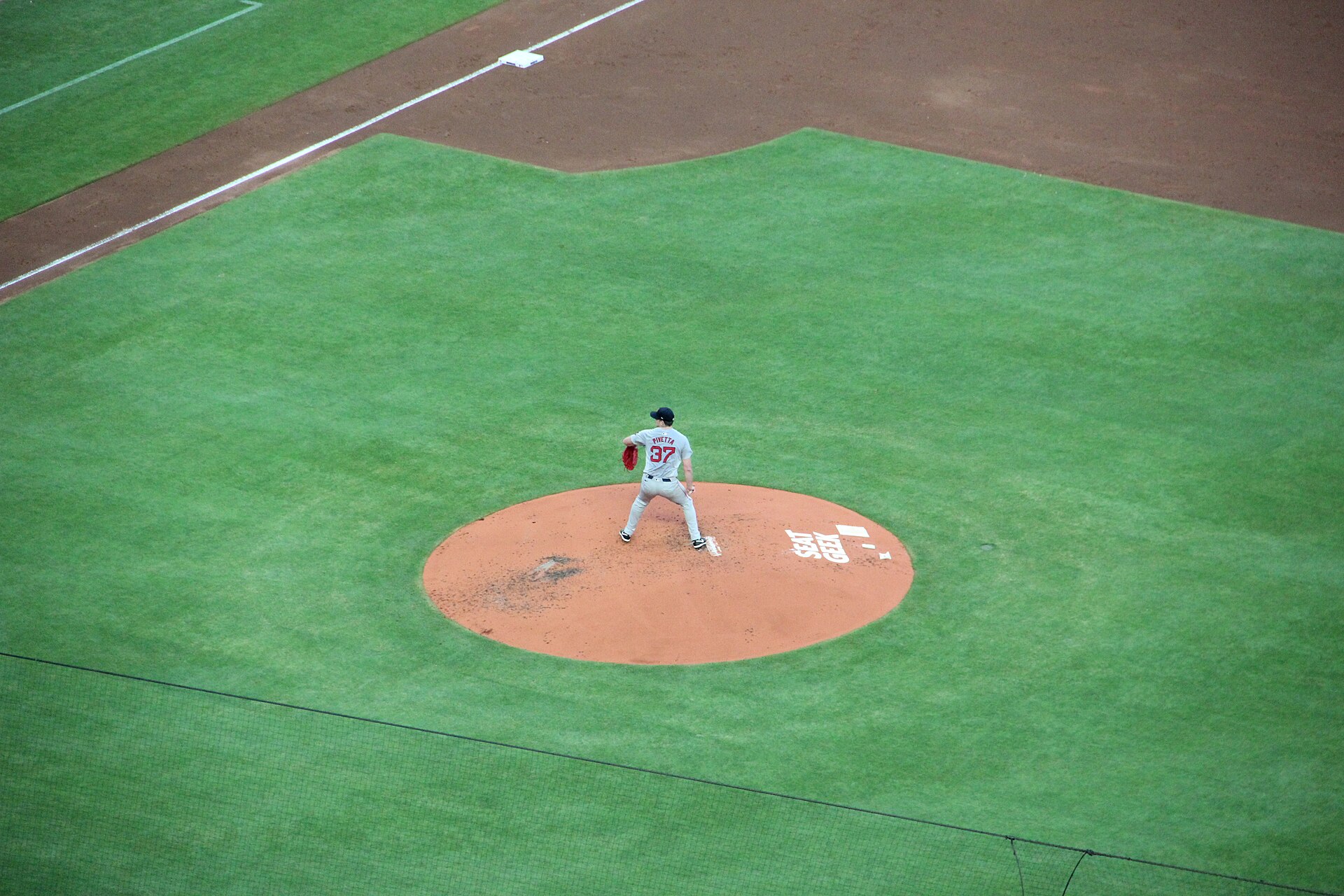 Nick Pivetta pitching.