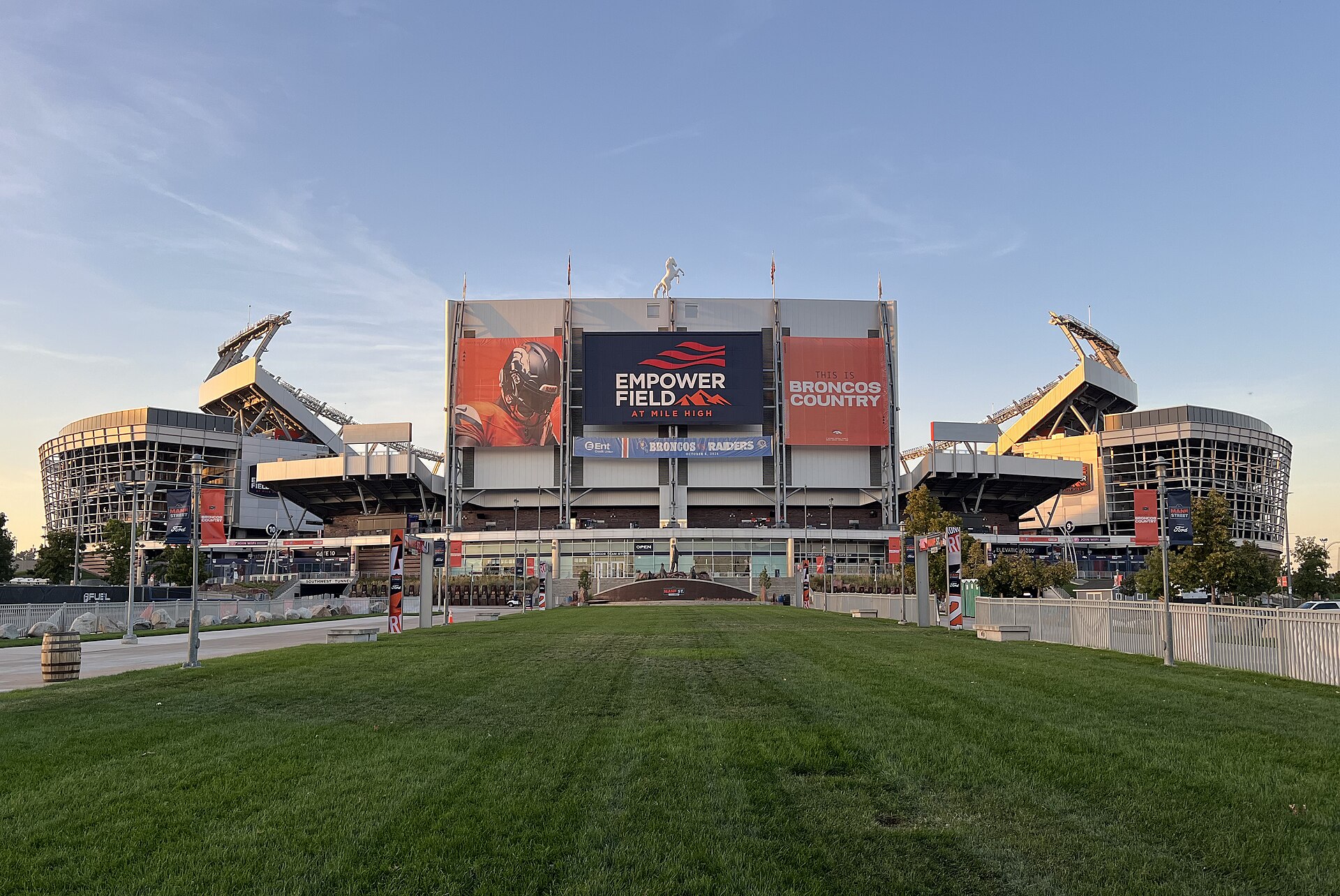 Empower Field at Mile High in Denver, home of the Broncos
