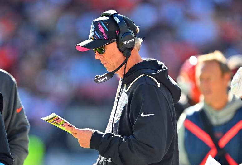 Cleveland Browns head coach Todd Monken looks on against the Baltimore Ravens on October 18, 2026