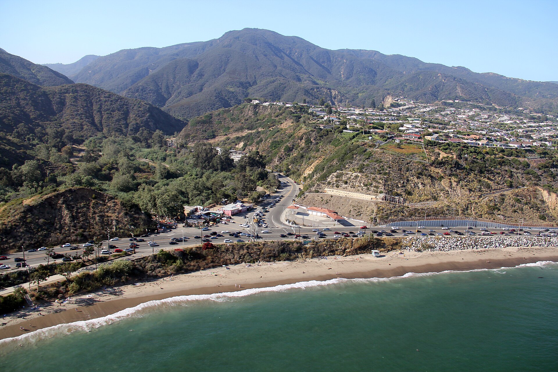 Topanga Canyon Road at Pacific Coast Highway