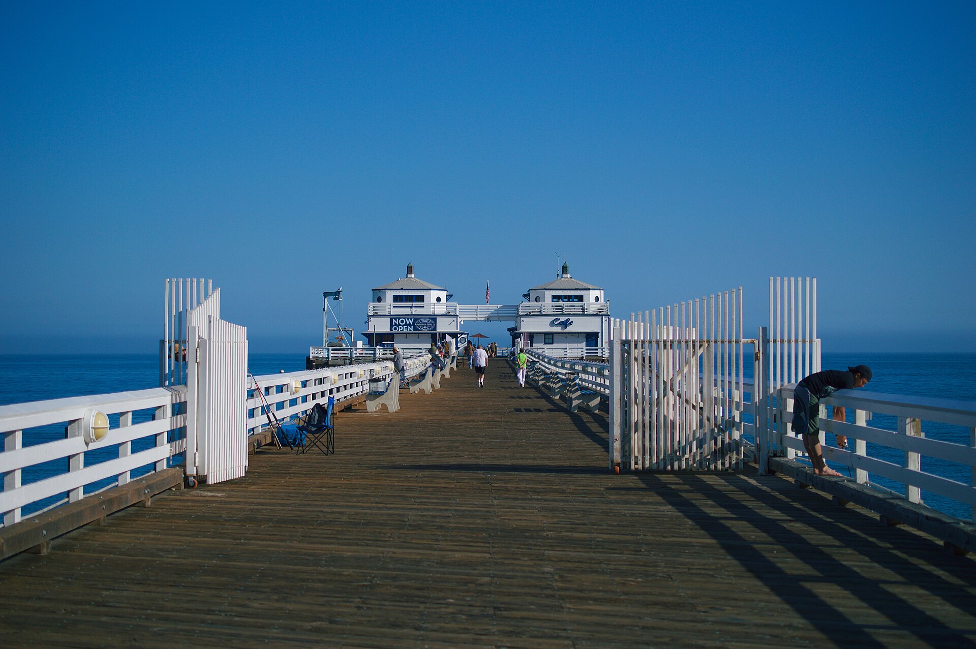 Malibu Pier in Malibu, California (file photo)