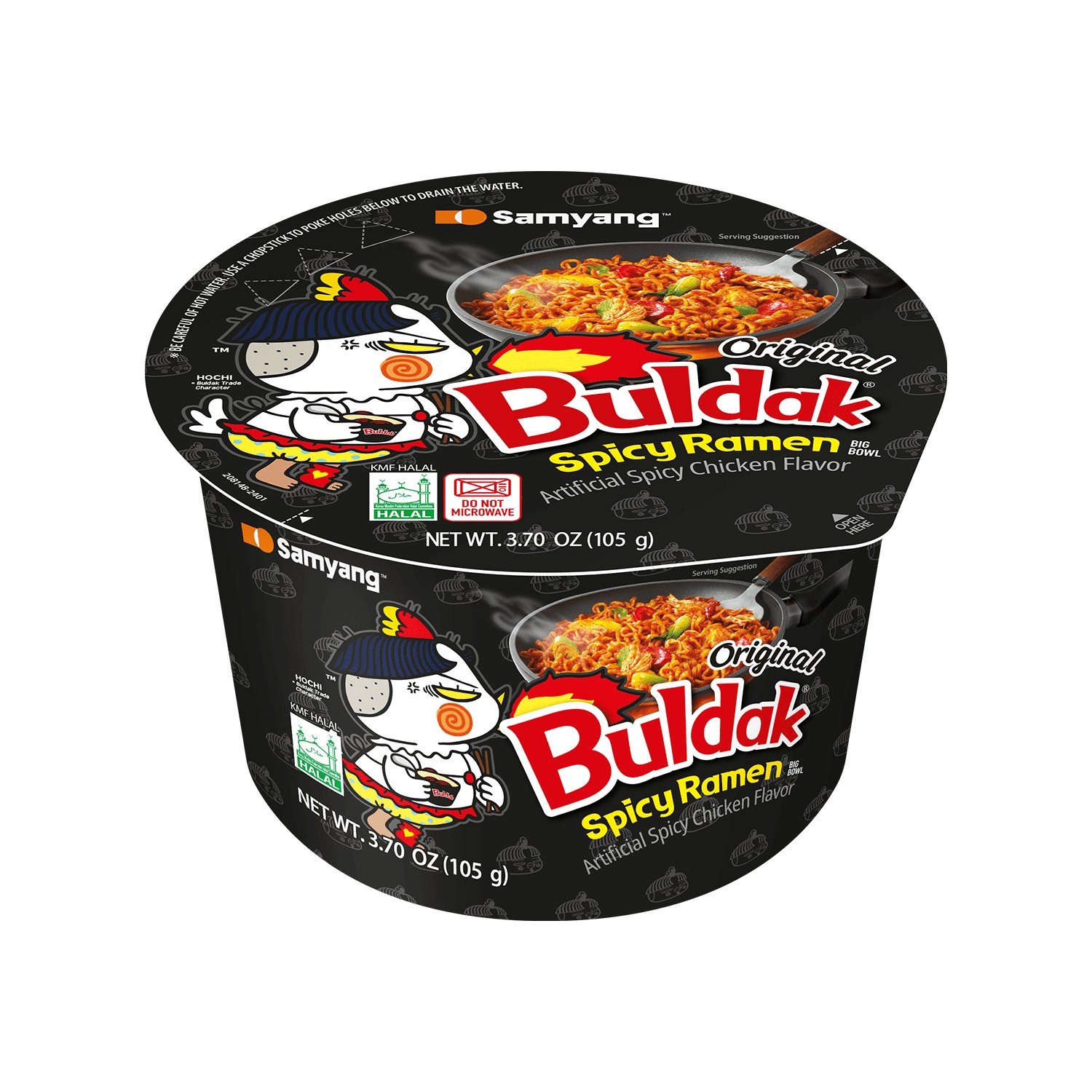 Samyang Buldak Hot Chicken Ramen big bowl