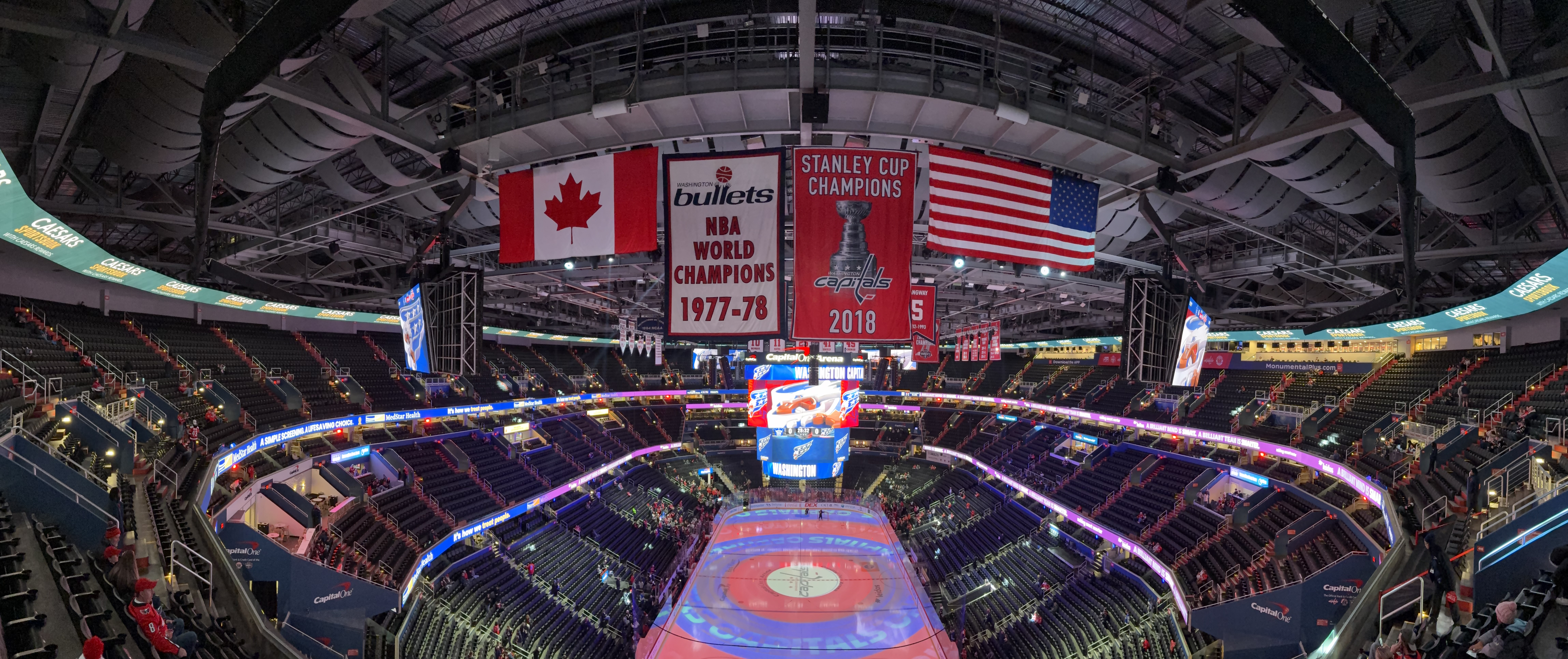 Capital One Arena in Washington during a Capitals game (file photo)