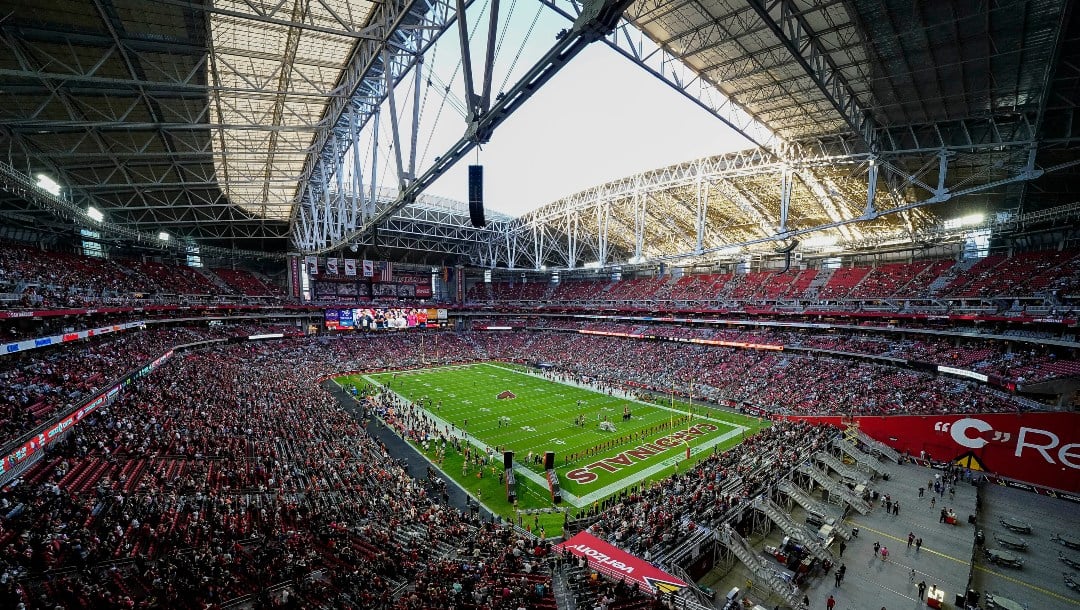 State Farm Stadium in Glendale, Arizona packed with Cardinals fans during a home game