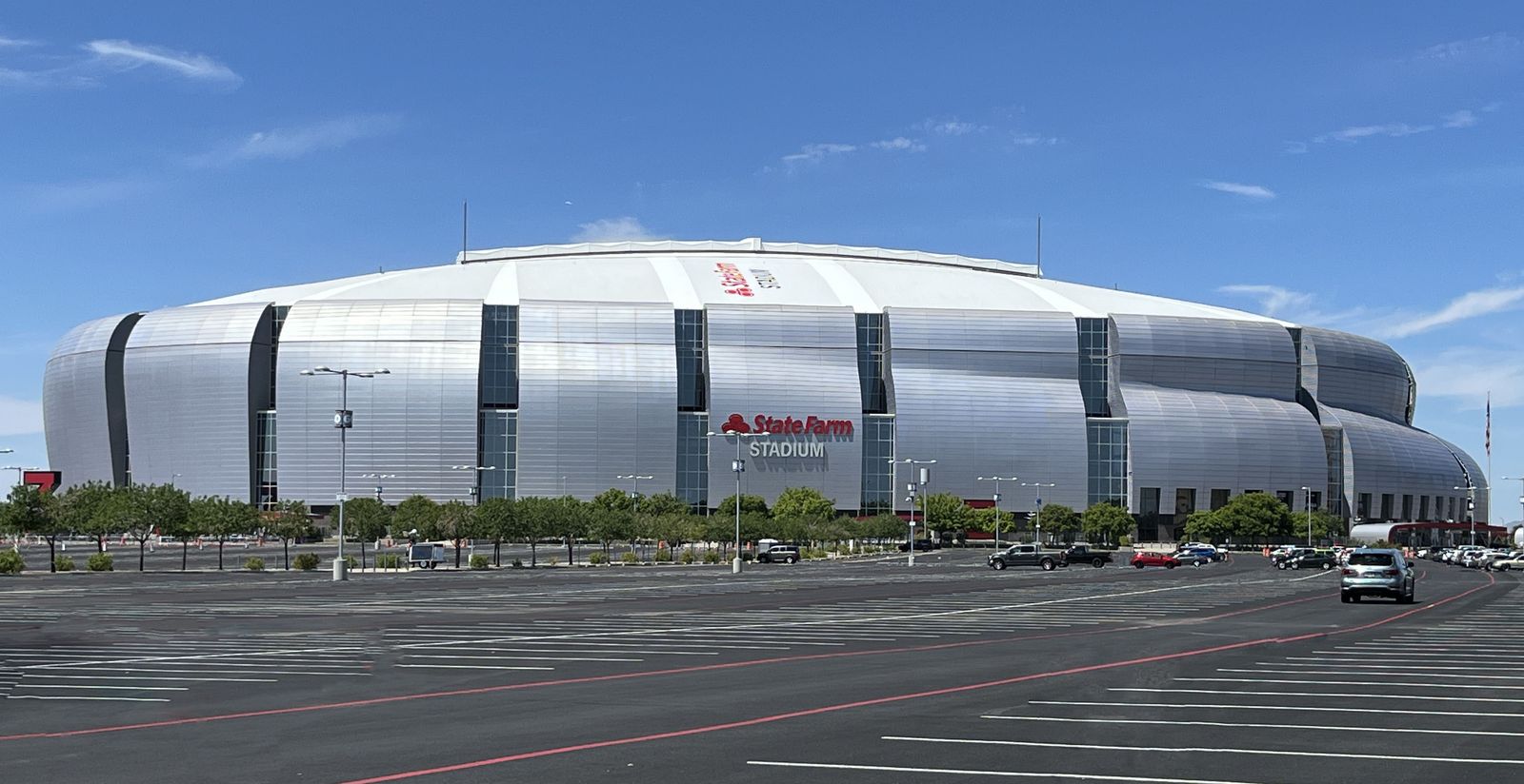 State Farm Stadium in Glendale, Arizona, home of the Arizona Cardinals