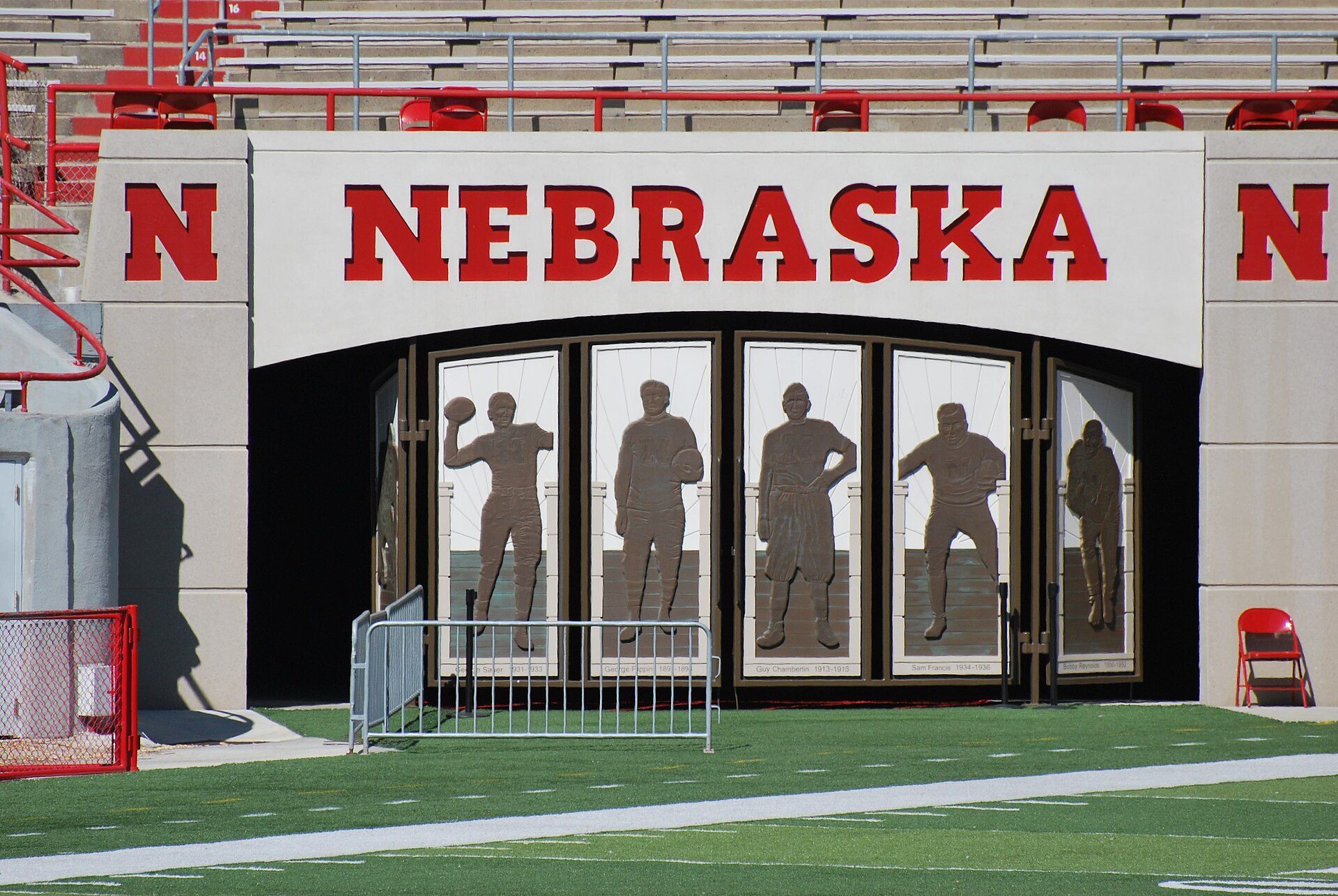 Memorial Stadium in Lincoln -- 5-0 Nebraska hosts No. 7 Indiana at noon ET on Fox in Saturday's unbeaten collision