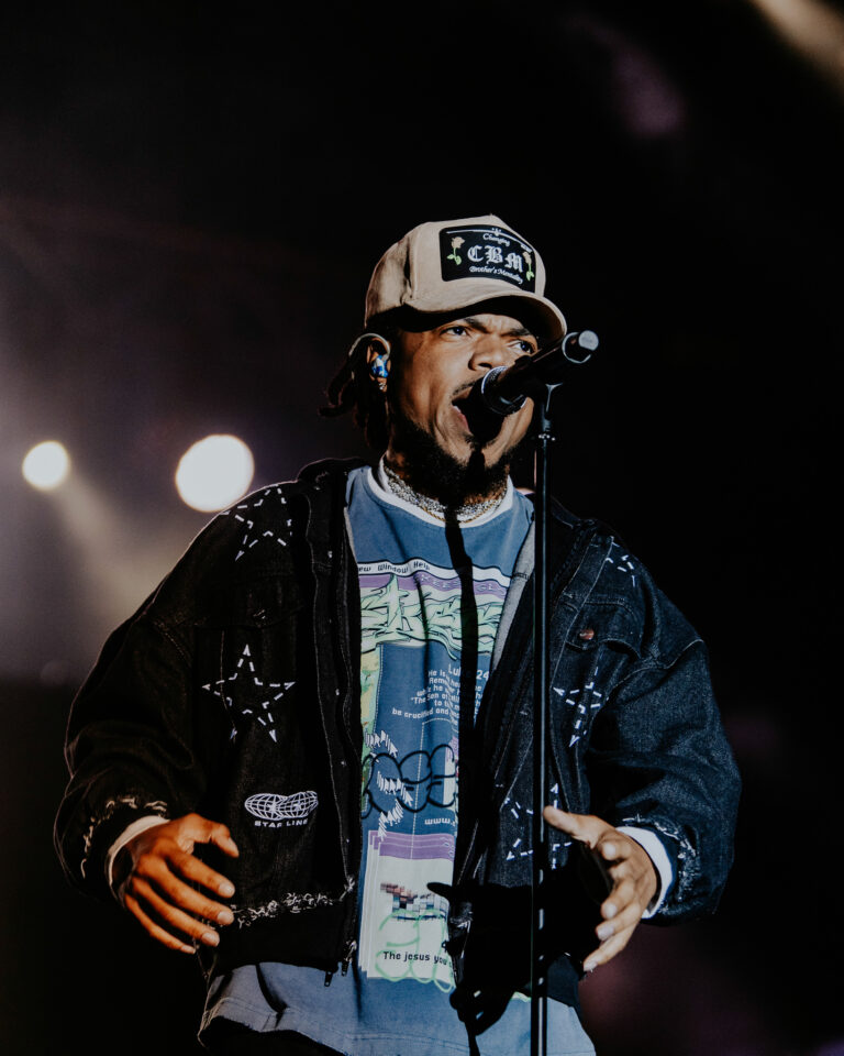 Chance the Rapper performing at Phillips Backyard festival in July 2026