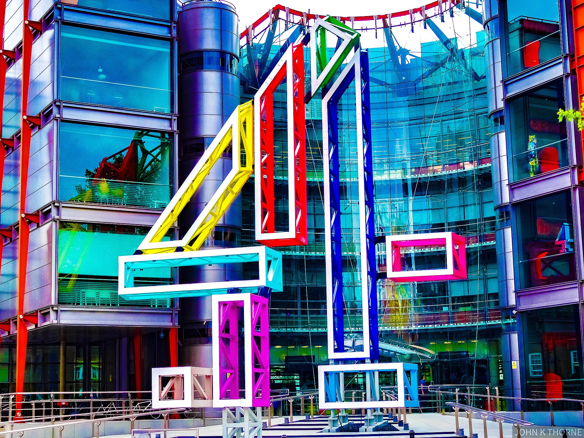 Channel 4 headquarters at 124 Horseferry Road, London