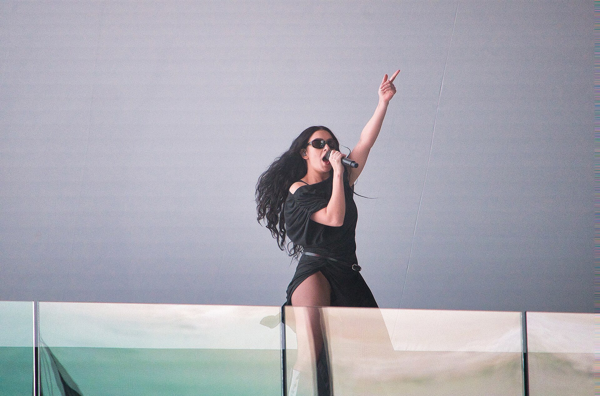 Charli XCX performing live