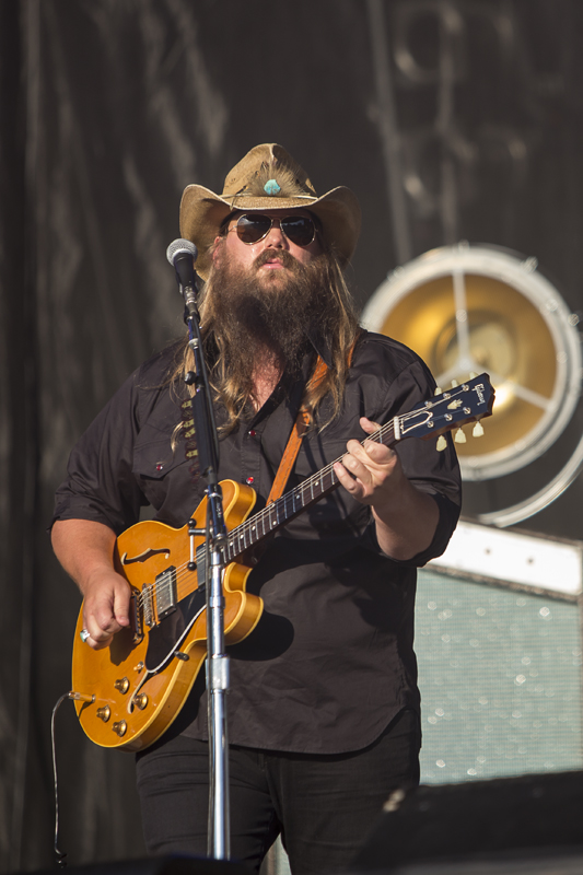 Chris Stapleton on stage — the All-American Road Show was to wrap this week before the flu forced postponements.