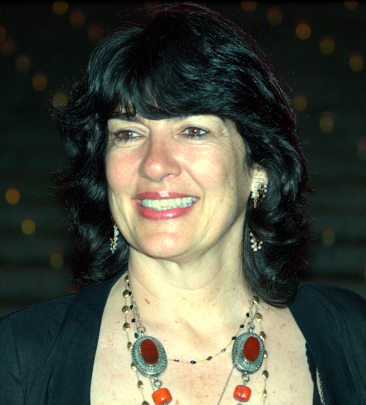 Christiane Amanpour at the 2009 Tribeca Film Festival (file photo)
