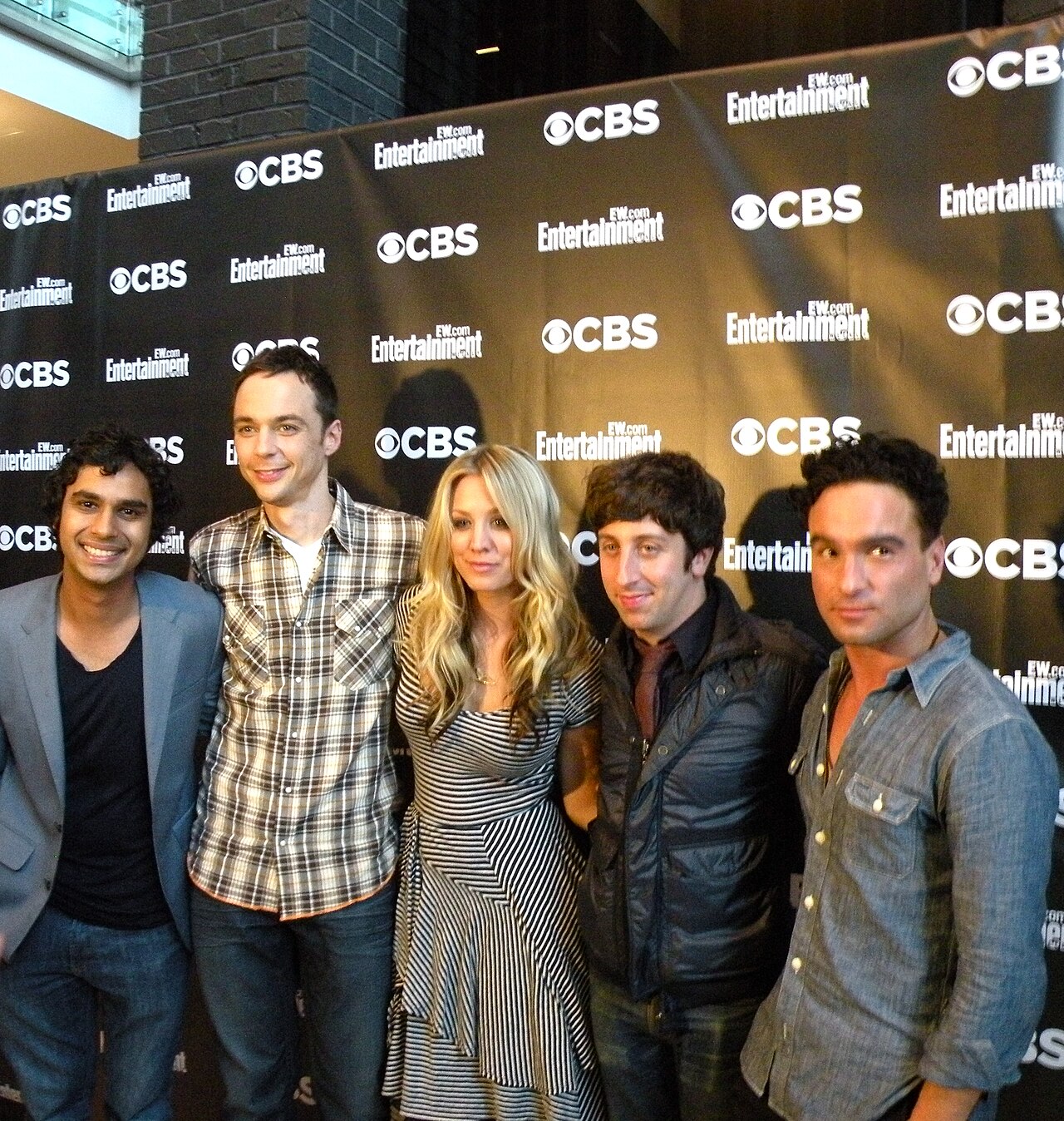 The cast of The Big Bang Theory