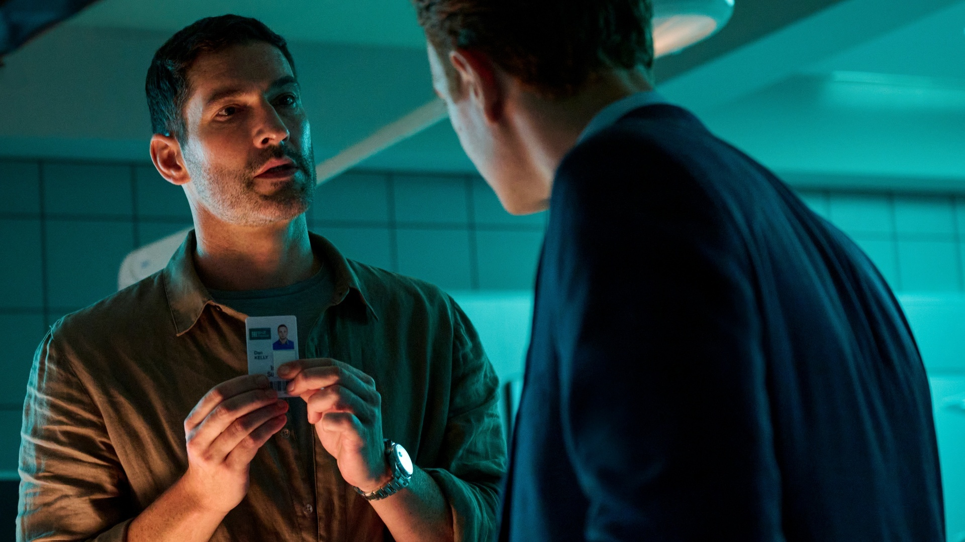 Episode still from CIA Season 2 Episode 3, Radio Active