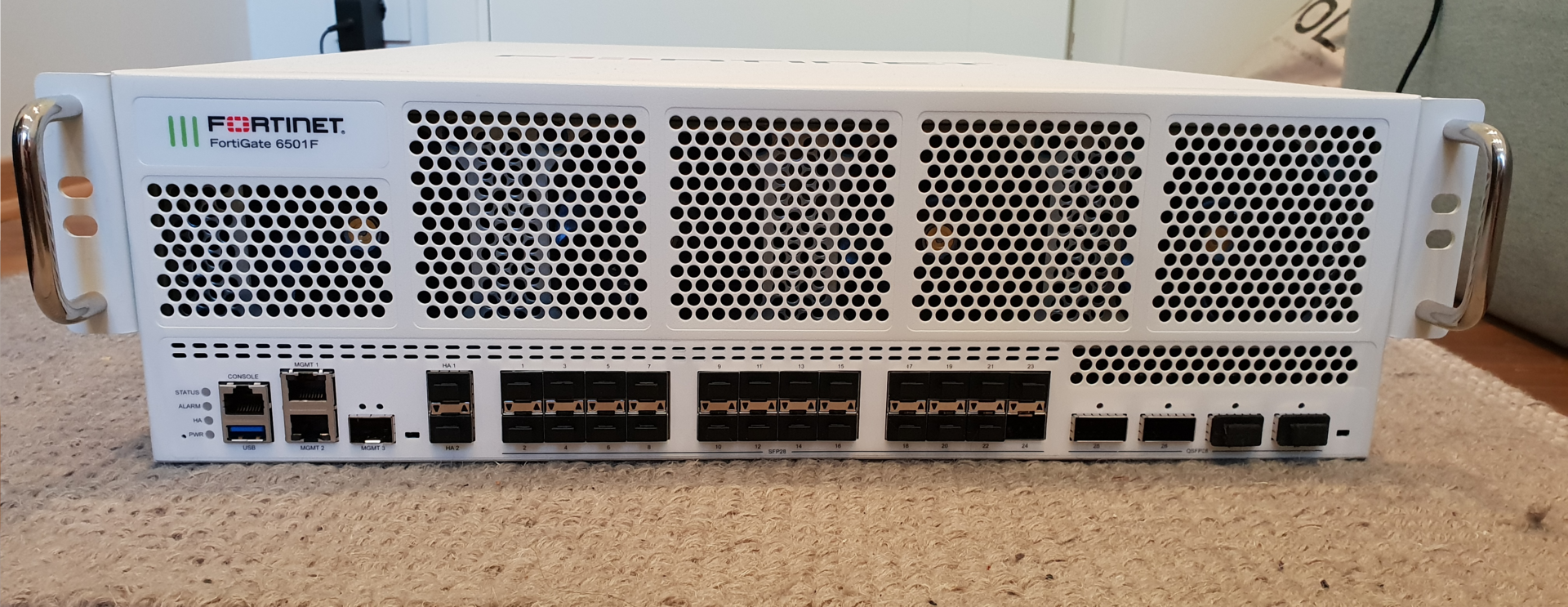 Fortinet FortiGate firewall hardware